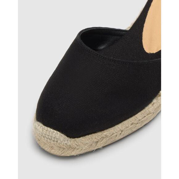 Castaner Carina Wedge Espadrilles Black - 4 - Picture 5 of 8